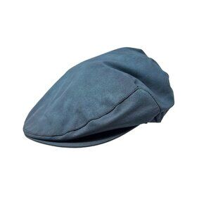 Barbour 7 1/4 Waterproof Waxed Cabby Newsboy Newsie Driving Flat Hat Cap England